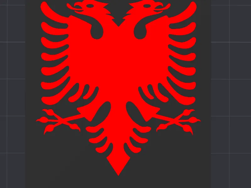 Albania Keychain