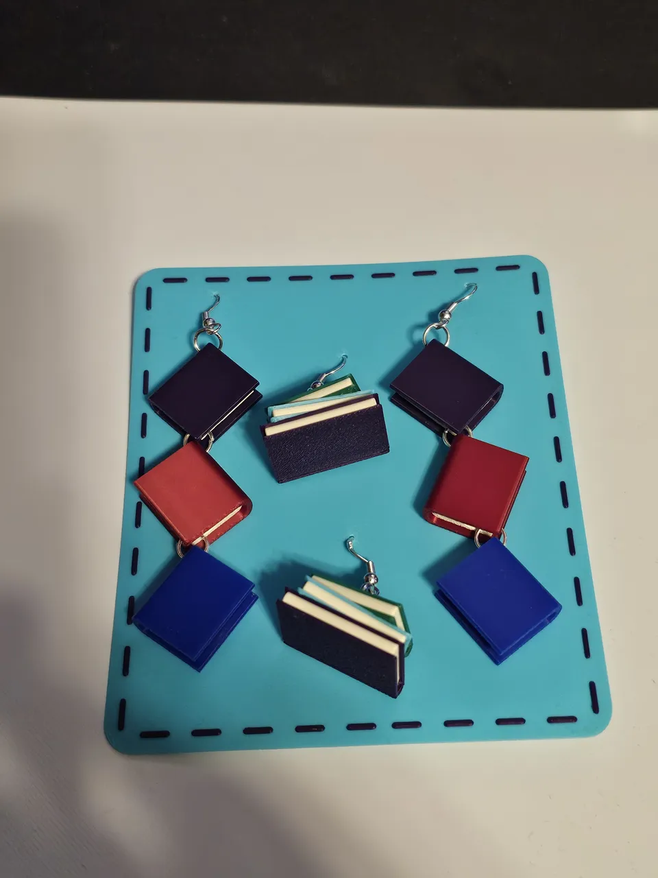 Book Earrings view 4