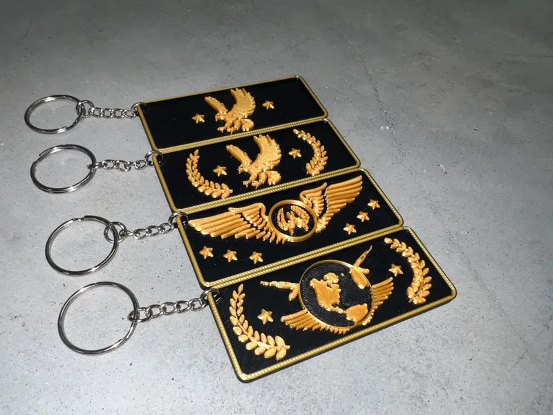 CSGO - CS2 Global Elite Ranks Keychains