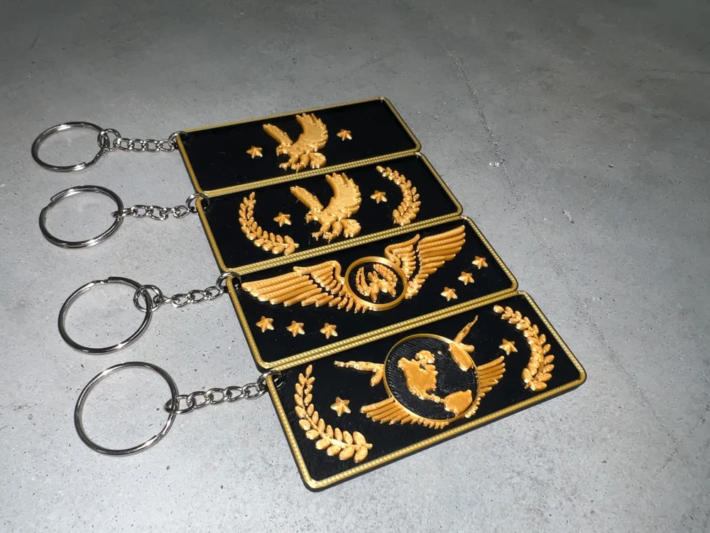 CSGO - CS2 Global Elite Ranks Keychains by MikoN - MakerWorld