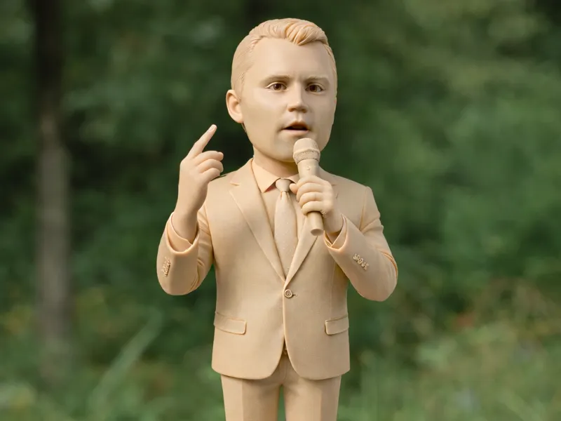 Charlie Kirk statue