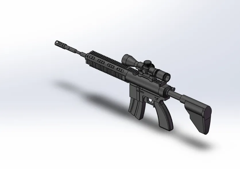 Heckler & Koch HK416 visual data 3