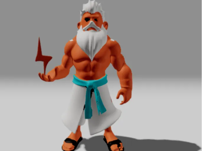 Mini Zues Figure