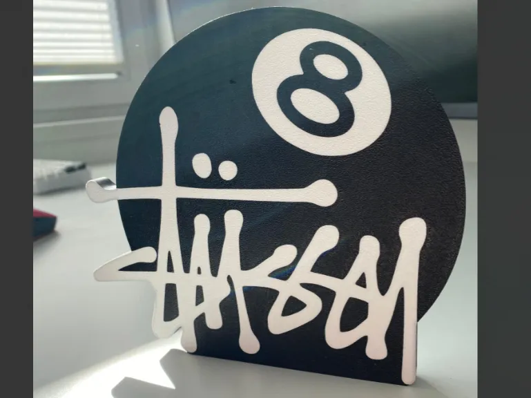 Stüssy 8-Ball Logo Sign