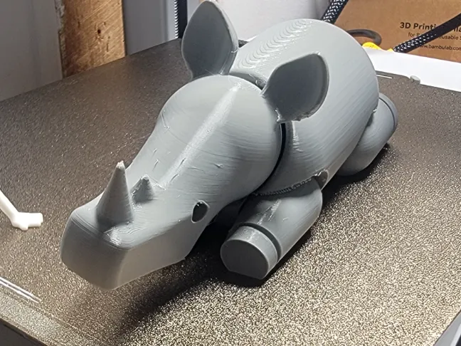 Big TPU articulated rhino