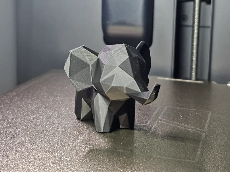 Low Poly Baby Elephant / Ring Holder
