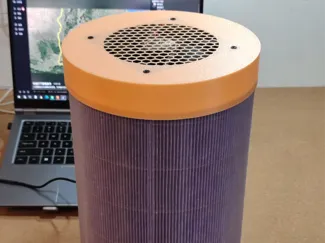 20cm空气滤芯风扇顶罩 / 20cm Air Filter Fan Cover
