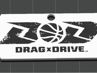 Drag X Drive keychain