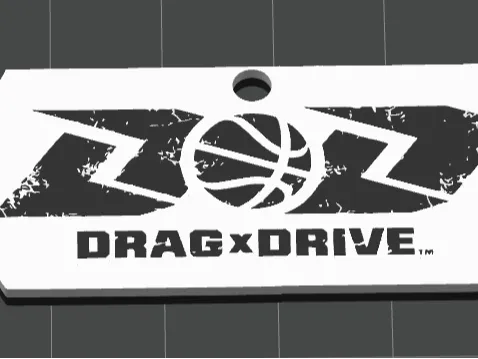 Drag X Drive keychain