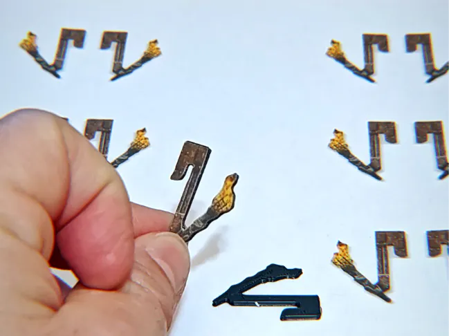 Maladum Reinforced Torch Tokens (2D Printable Set)