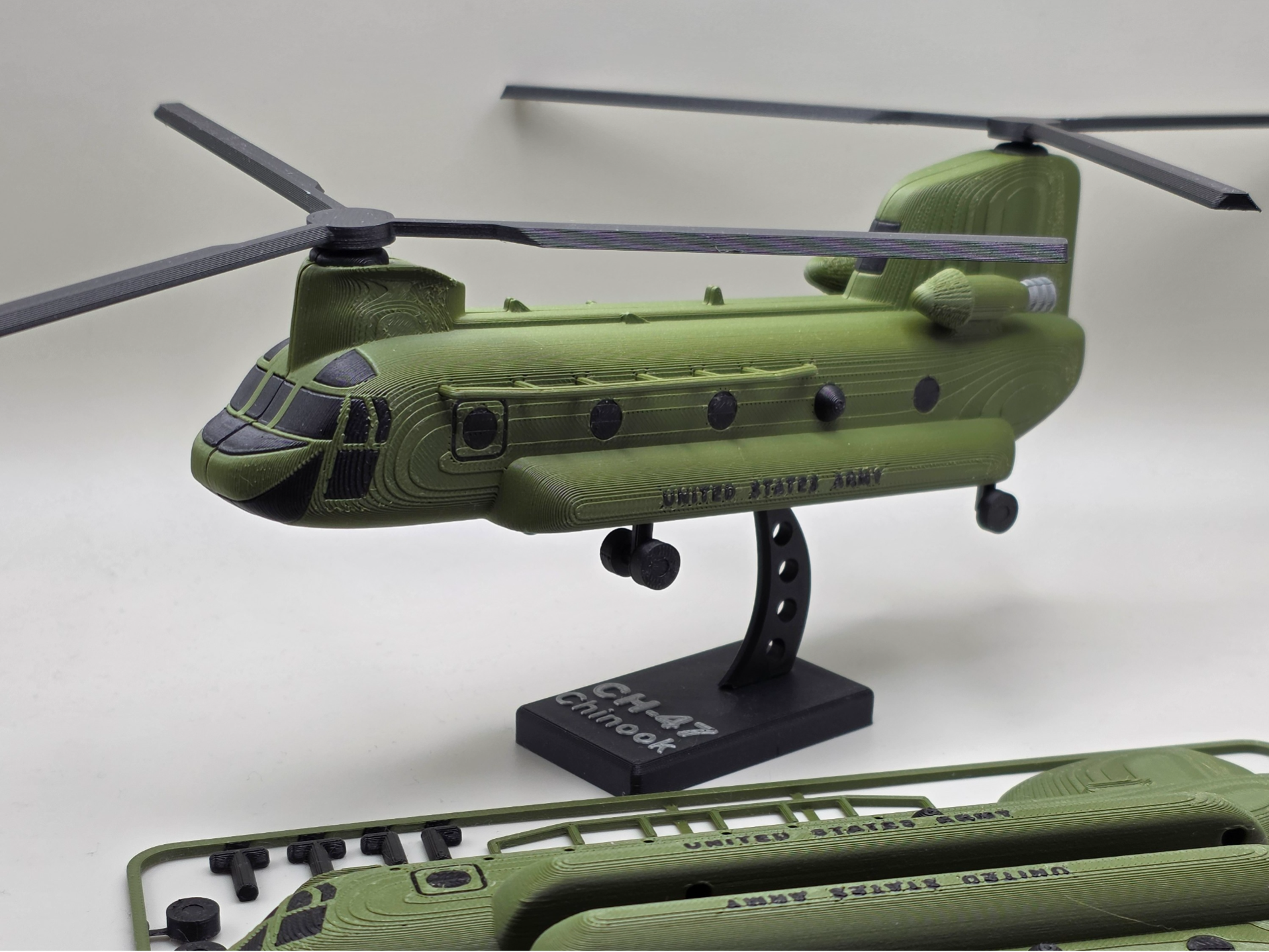 CH-47 Chinook Helicopter Kit Card
