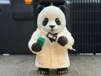 ノギスを持った研究員(0.2mm layer, 2 walls, 15% infill)