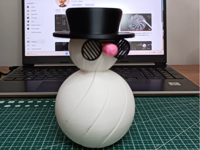 charismatic snowman fidget twist