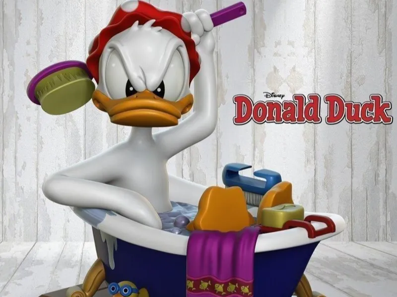 Donal Duck Bath