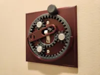 Plaque d'interrupteur à engrenages — photo 1