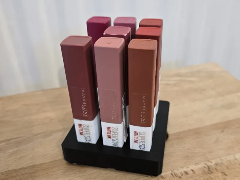 Maybelline lipstick gridfinity 15x & 9x