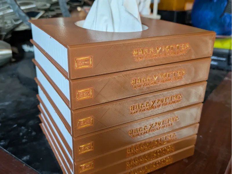 Harry Potter Book Tissue Box Cover