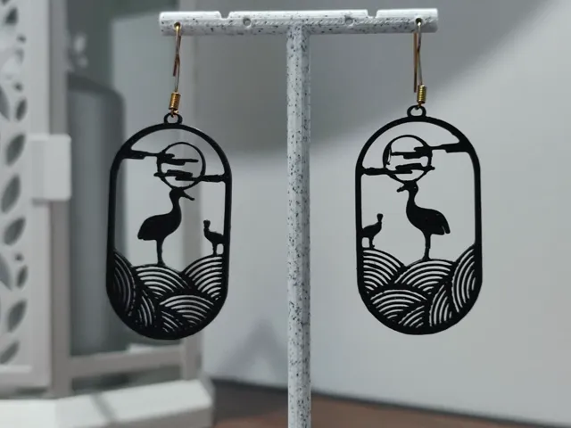 Aretes Inspiración Japonesa