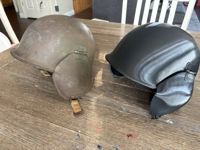 WWII M3 Flak Helmet