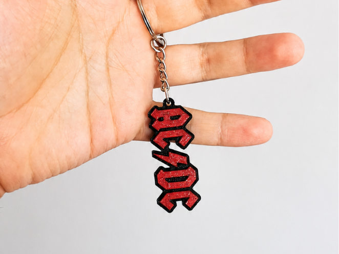 AC/DC Keychain