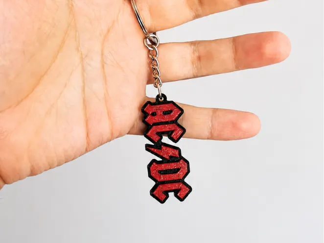 AC/DC Keychain