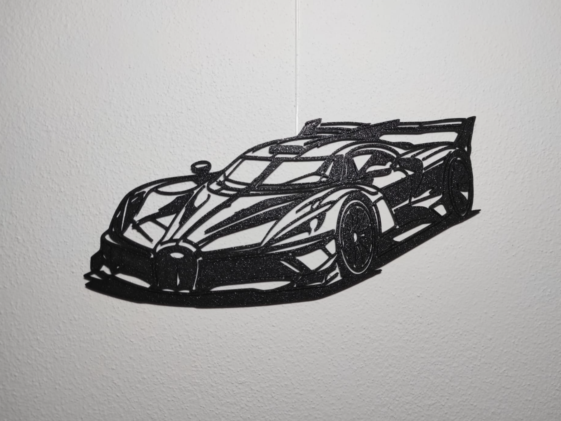 silhouette Bugatti Bolide