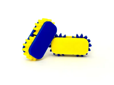 Symmetric Dual-Gear Haptic Clicker (Snap-Fit)