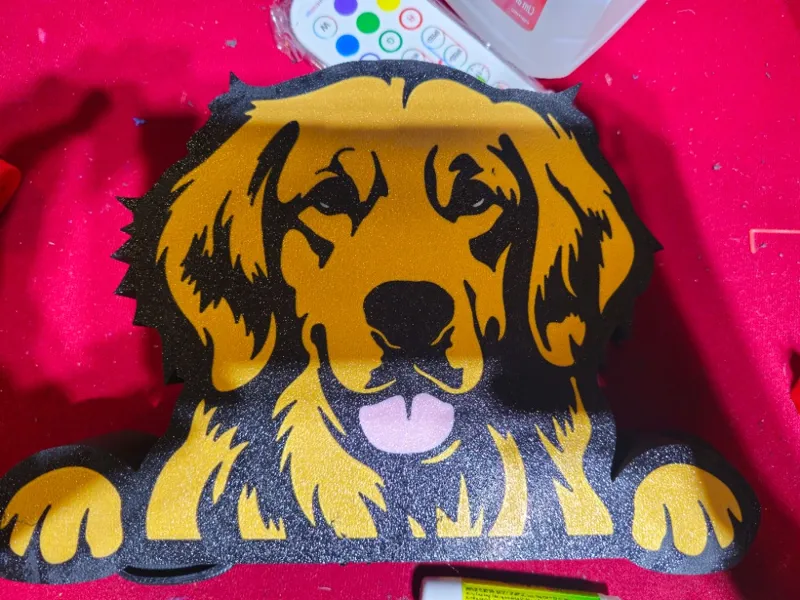 Golden Retriever Lightbox