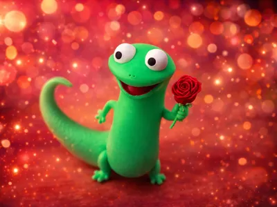 Tom Lizard by Hoppers with Rose