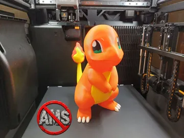 Accesorio para impresora 3D: Charmander / NO AMS — vista de referencia 3