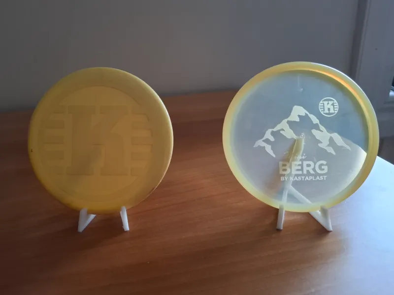 Discgolf stand for mini