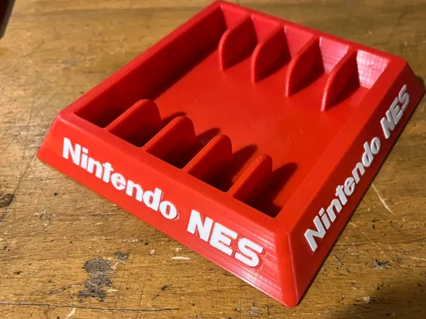 Support pour cartouches de jeux Nintendo NES
