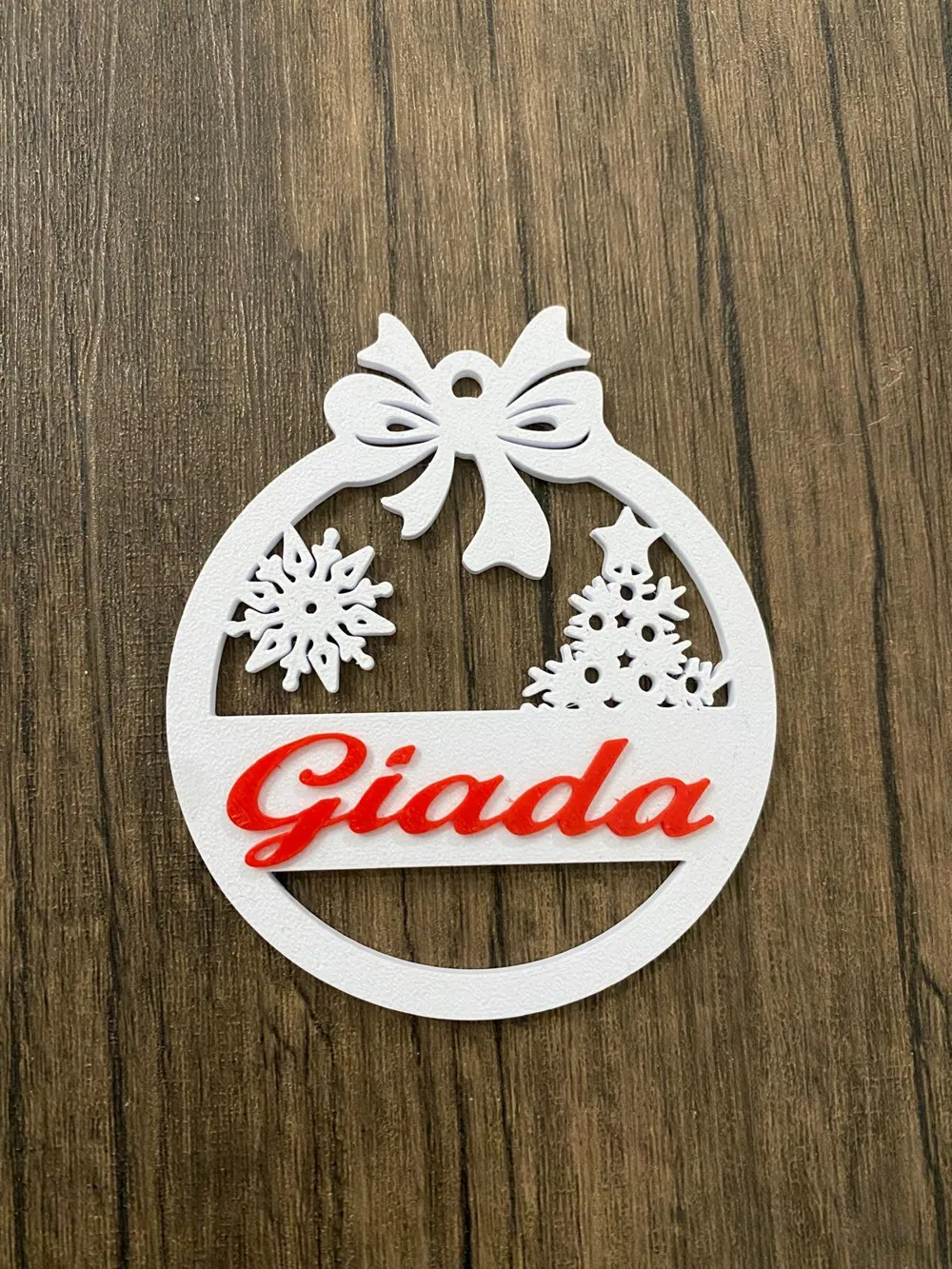 Custom personalized Christmas baubles with name - Free 3D Print Model ...
