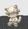 10cm single color Print in Place version (single color)