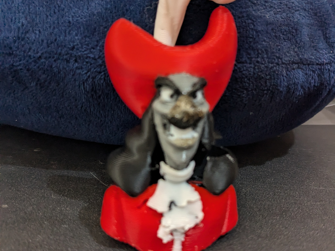 Captain Hook bust