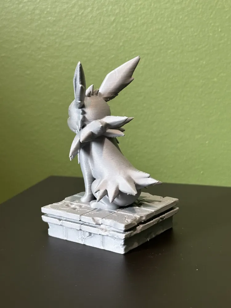 Jolteon yard statue - Free 3D Print Model - MakerWorld