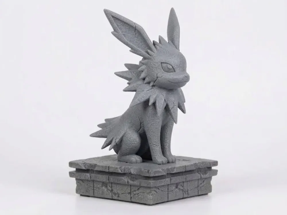 Jolteon yard statue - Free 3D Print Model - MakerWorld