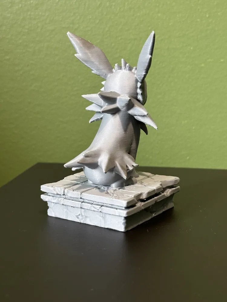 Jolteon yard statue - Free 3D Print Model - MakerWorld