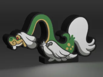 Drampa Lightbox - Pokemon