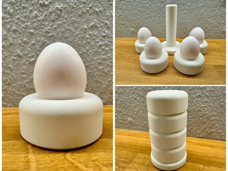 Donut - Egg Cups with holder