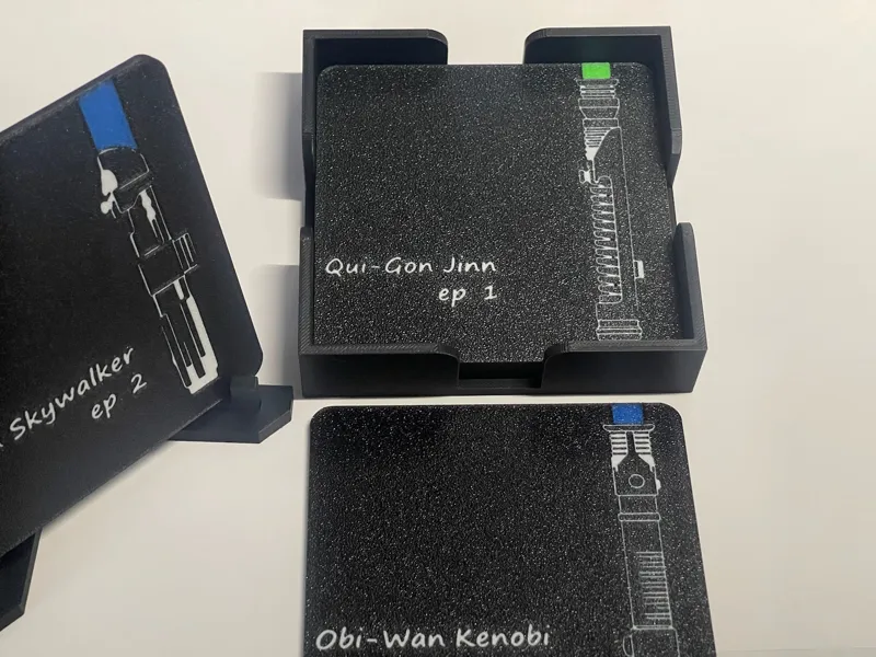 Star Wars Lightsaber Coaster Set 