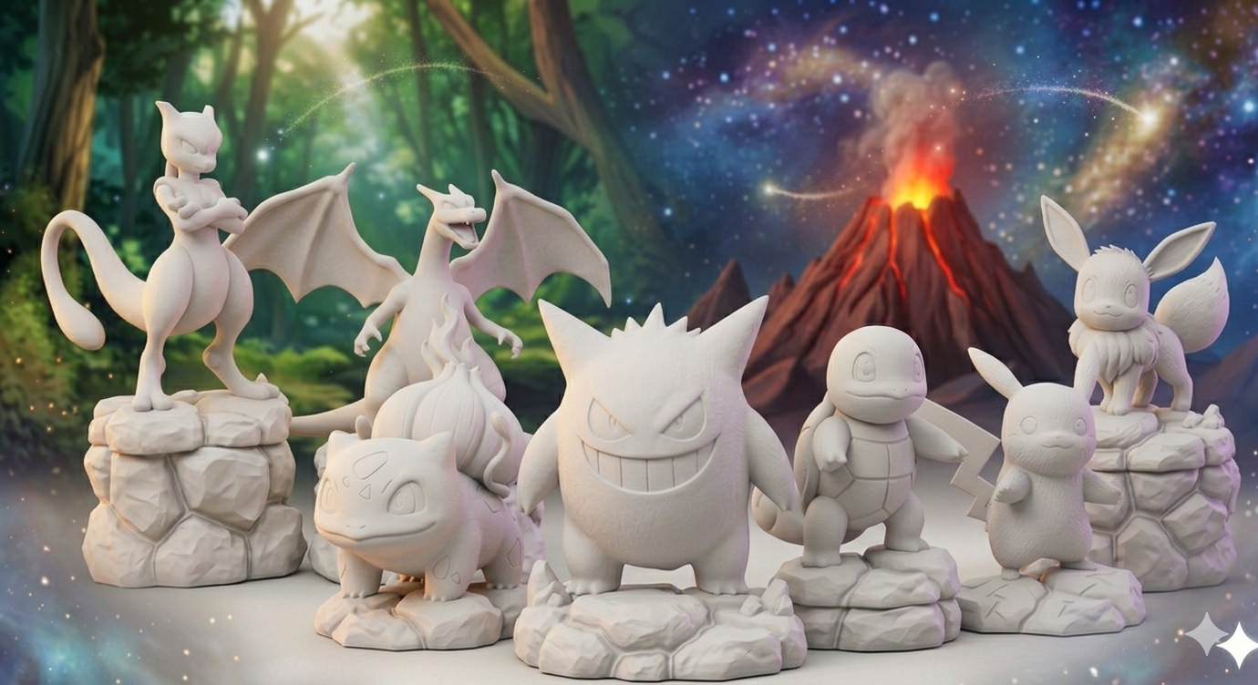 Miniatura 1 do modelo 3D Pokémon Collection 