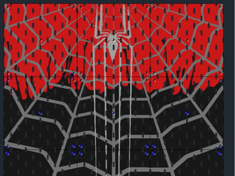 宜家洞洞板(IKEA Skadis) Spider Man 蜘蛛人圖案 (Spider Man )