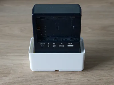 Gridfinity Canon LC-E6 Battery Charger Bin