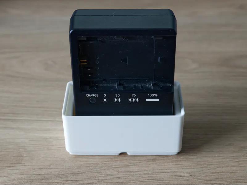 Gridfinity Canon LC-E6 Battery Charger Bin