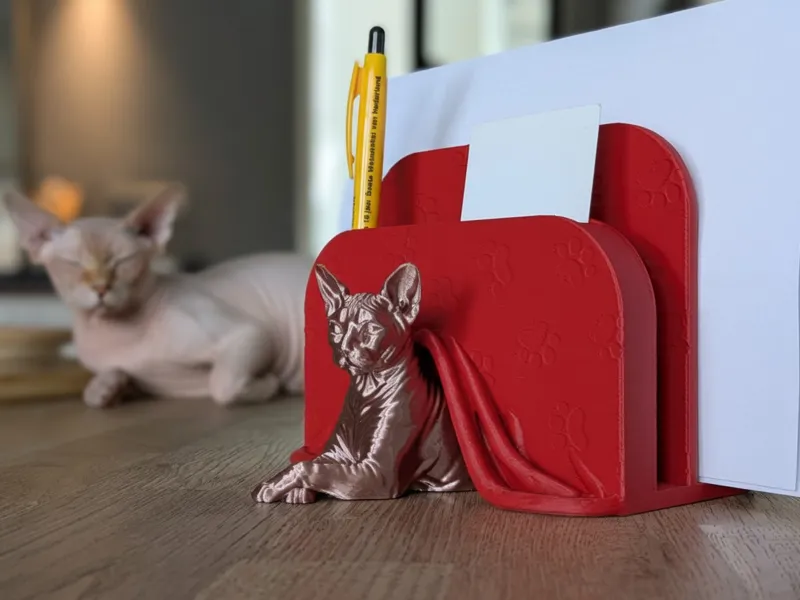 Cat Mail Holder Various Breeds