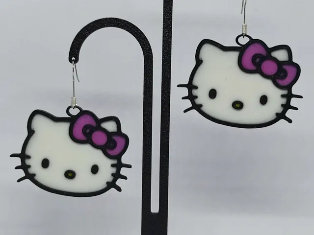 Pendientes Hello Kitty