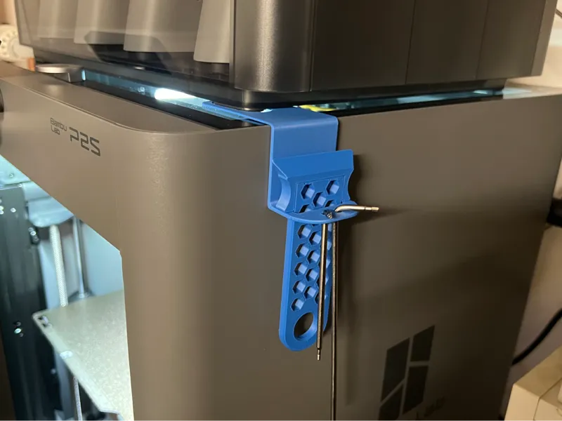 3D Printer Tool Holder for P1S, P2S, X1C with AMS