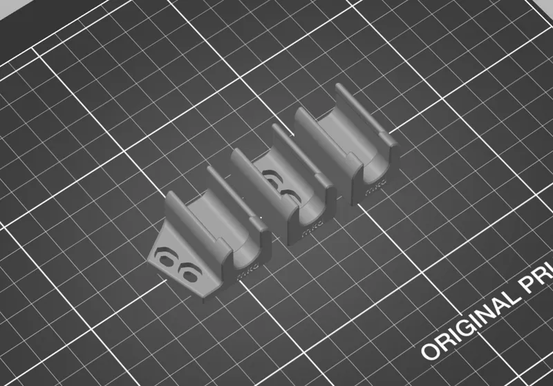 A1 mini stock bowden splitter mount for Bambu Lab X1 P1 printers