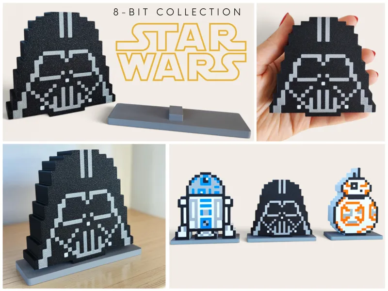 8-Bit Darth Vader Figure | Star Wars